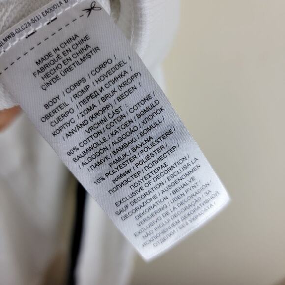 Lauren Ralph Lauren Womens Colorblock Terry Lined Jogger Sweatpants White size M - Picture 9 of 12